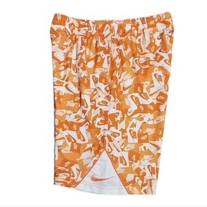 Nike Dri-Fit Youth Boy's All Over Print Athletic Training Shorts L